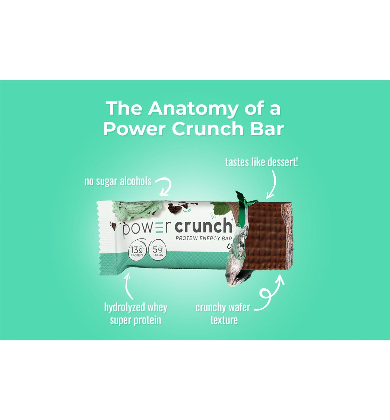 Power Crunch 13g Protein Energy Bars - Chocolate Mint; image 5 of 6