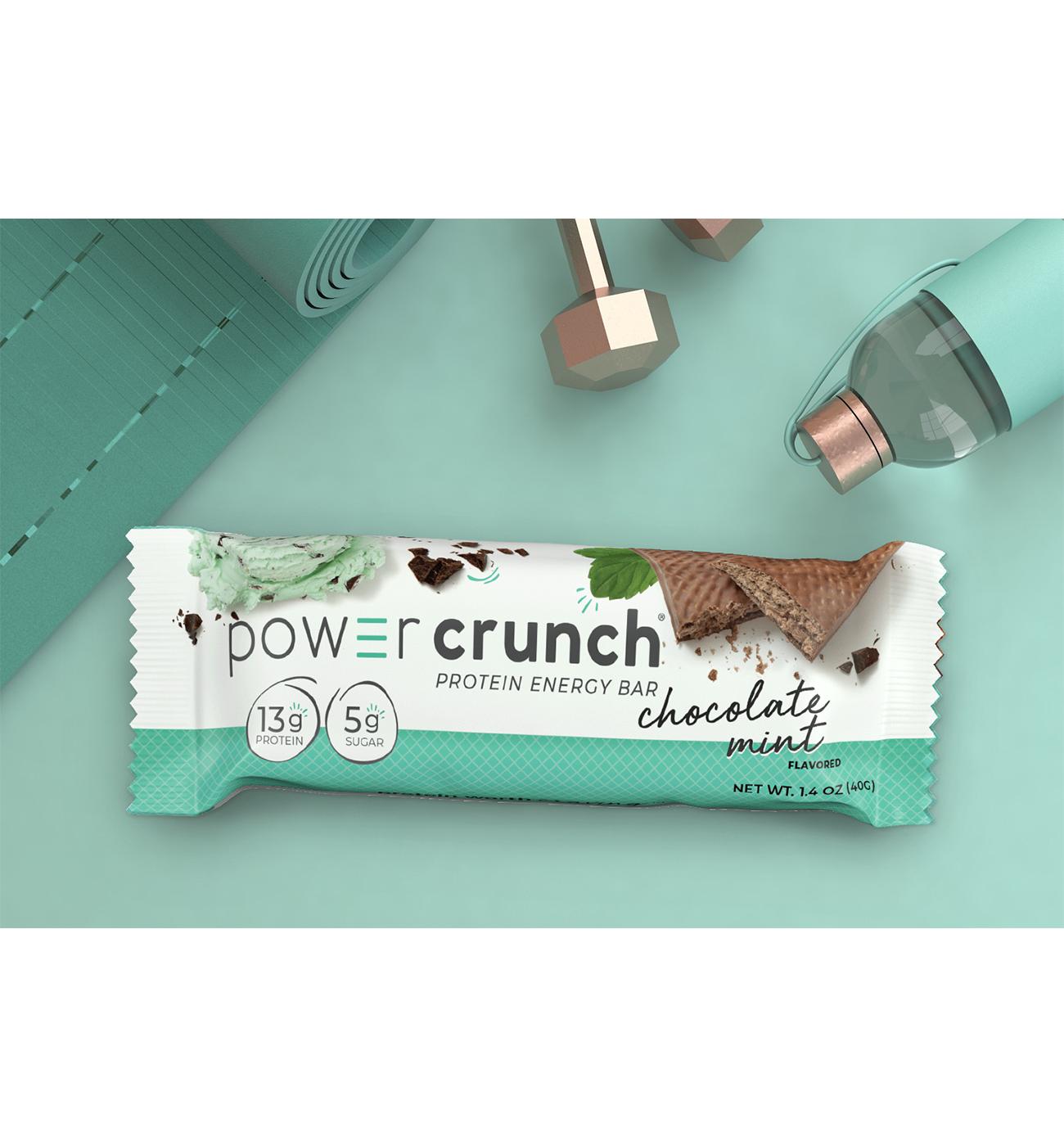 Power Crunch 13g Protein Energy Bars - Chocolate Mint; image 6 of 6