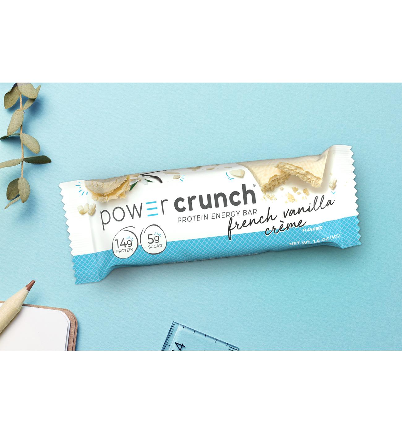 Power Crunch 14g Protein Energy Bars - French Vanilla Crème; image 5 of 6