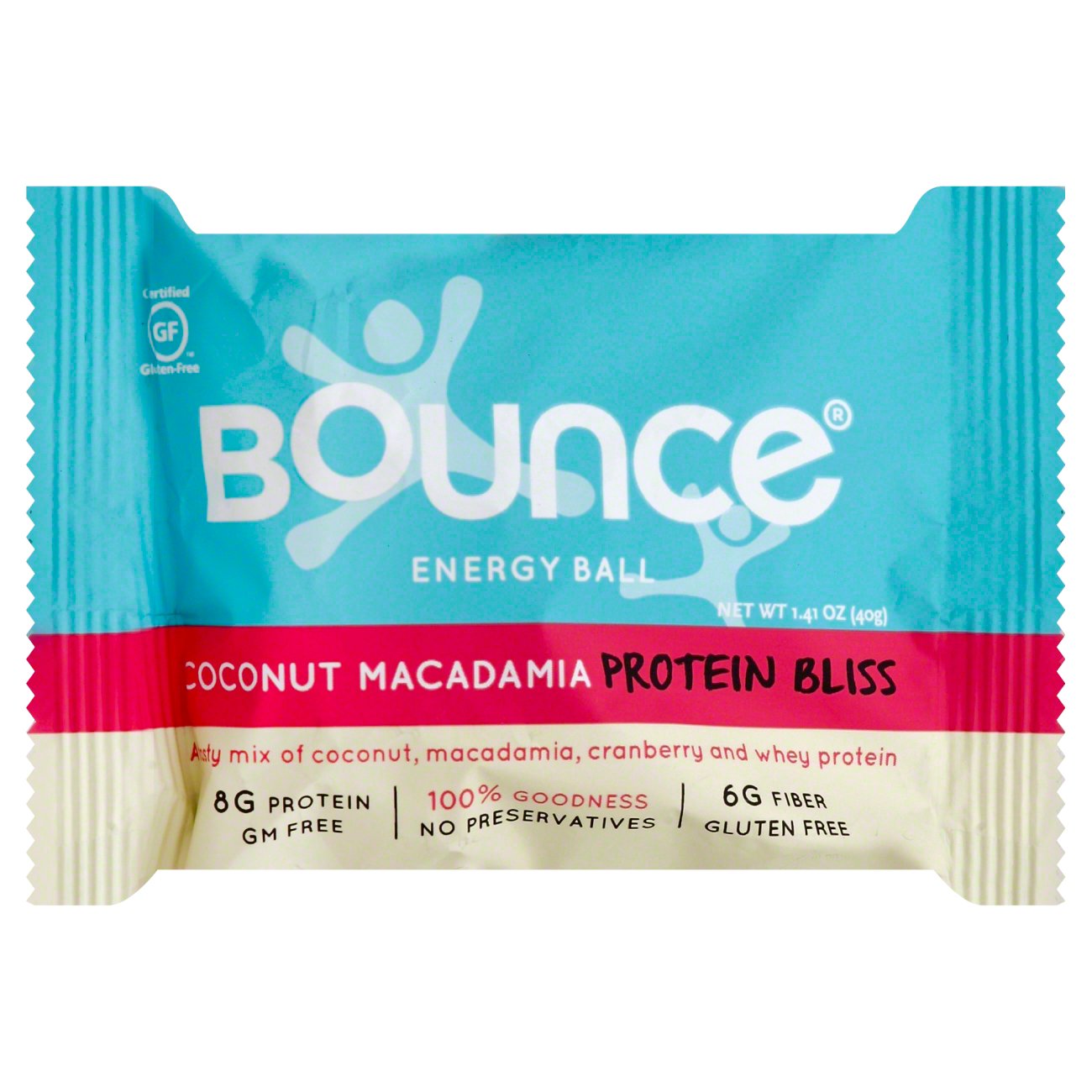 Bounce Energy Ball Coconut Macadamia Protein Shop Granola & Snack Bars at HEB