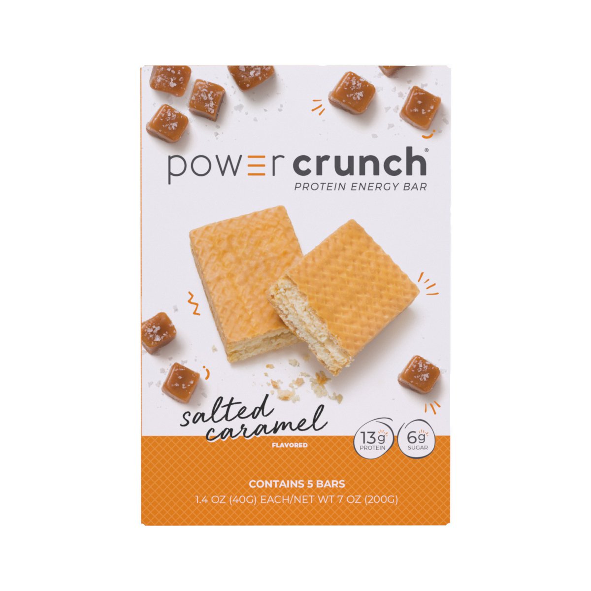 Power Crunch Salted Caramel Protein Energy Bars - Shop Granola & Snack Bars  at H-E-B
