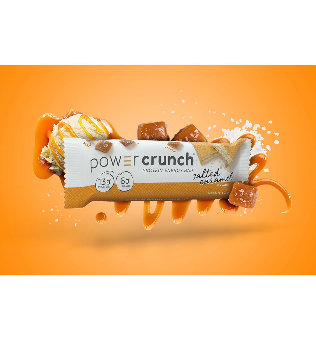 Power Crunch 13g Protein Energy Bars - Salted Caramel; image 4 of 8