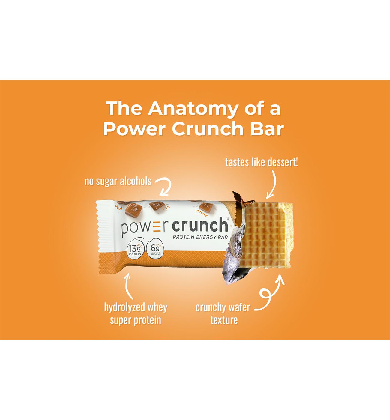 Power Crunch 13g Protein Energy Bars - Salted Caramel; image 8 of 8