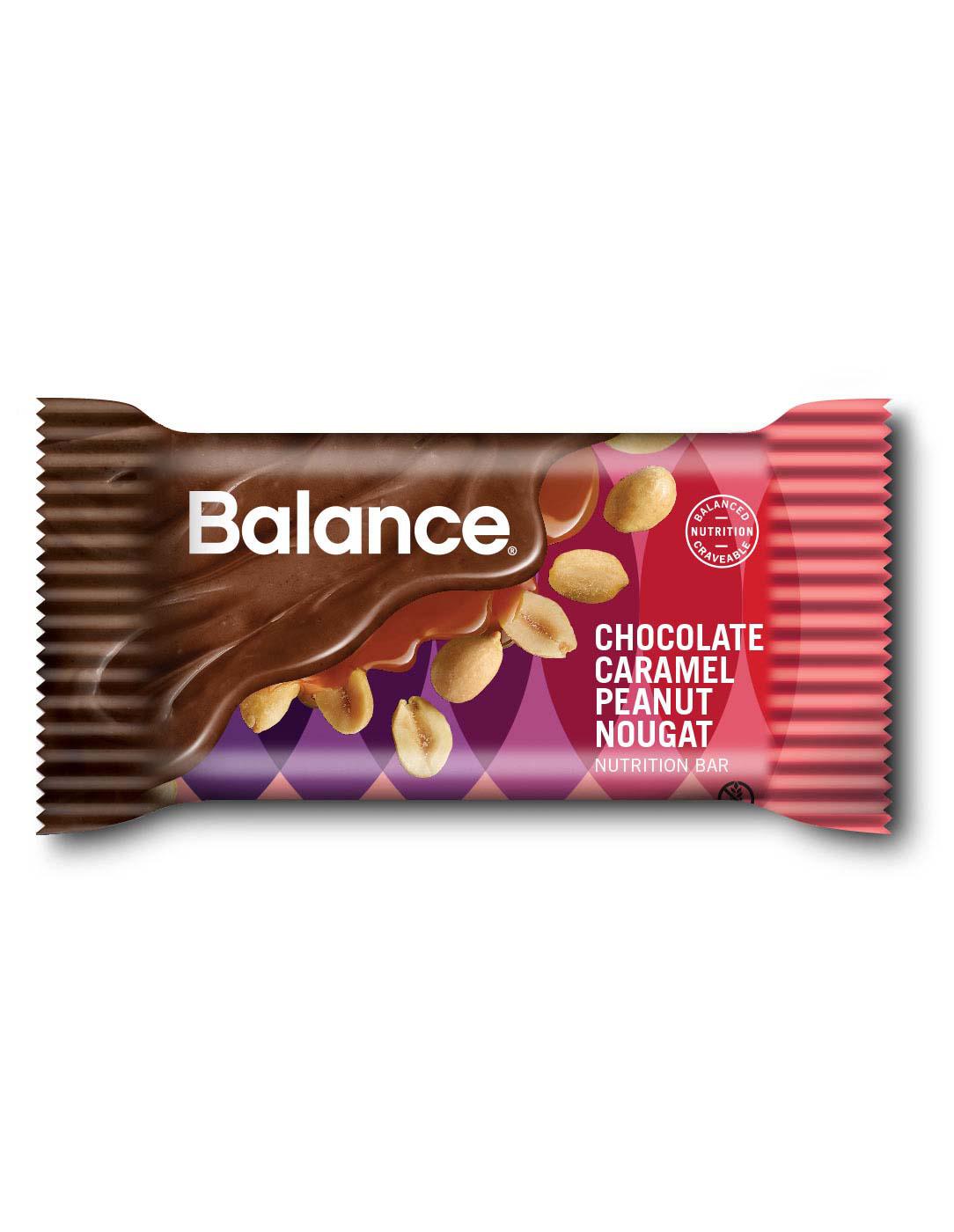 Balance Bar Chocolate Caramel Peanut Nougat; image 2 of 3