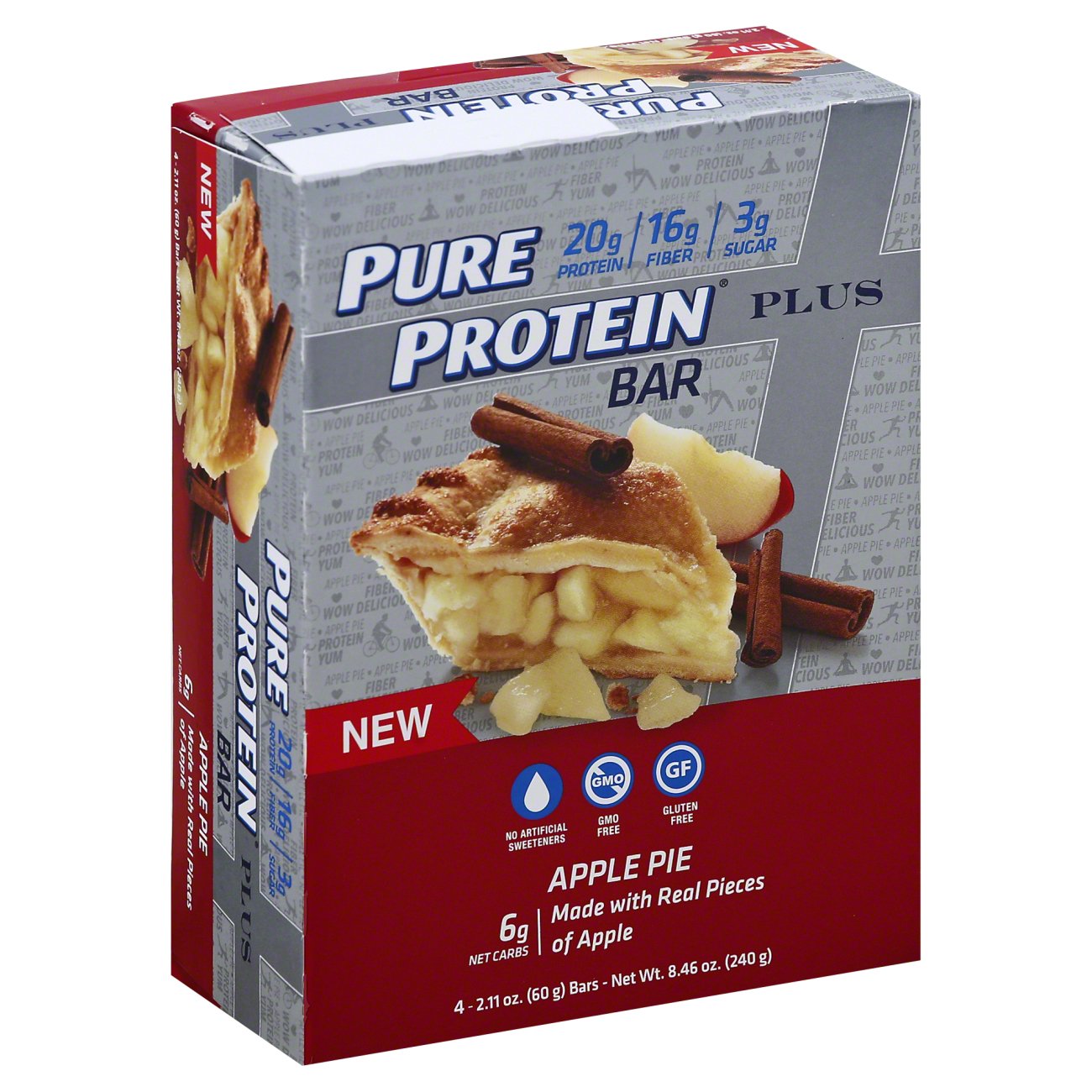 Pure Protein Plus Bar Apple Pie Shop Granola & Snack Bars at HEB