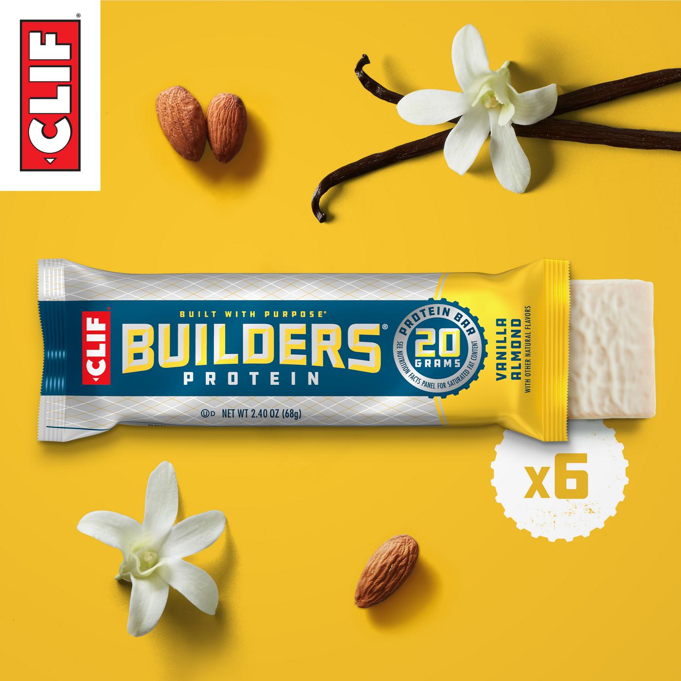 Clif Builders 20g Protein Bars - Vanilla Almond; image 2 of 10