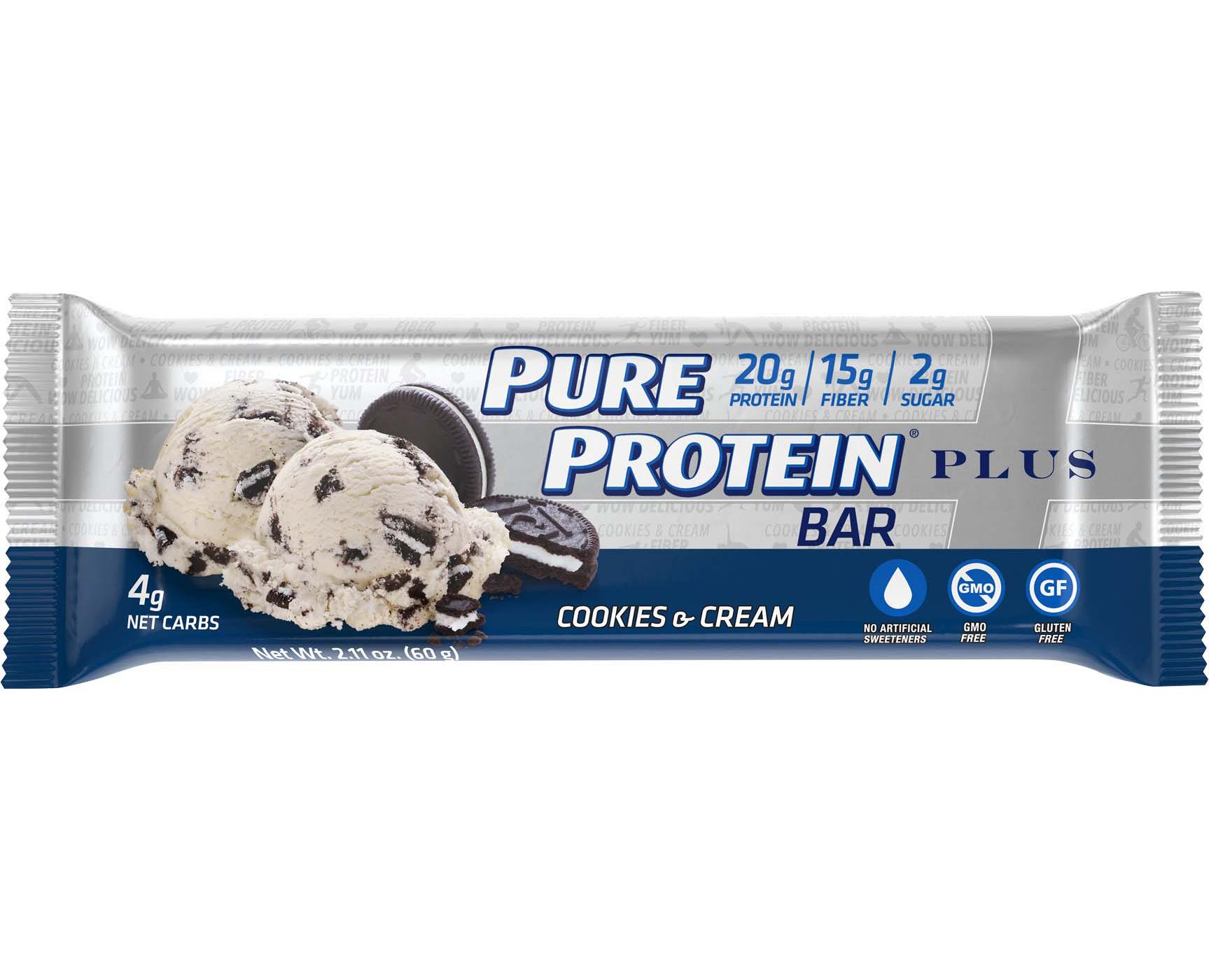 Pure Protein Bar Cookies & Cream; image 3 of 3