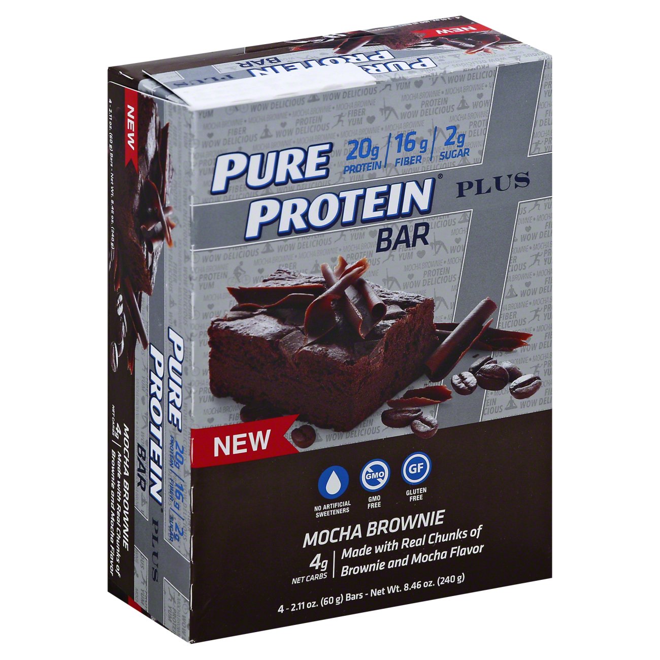 Pure Protein Bar Mocha Brownie Shop Granola & Snack Bars at HEB