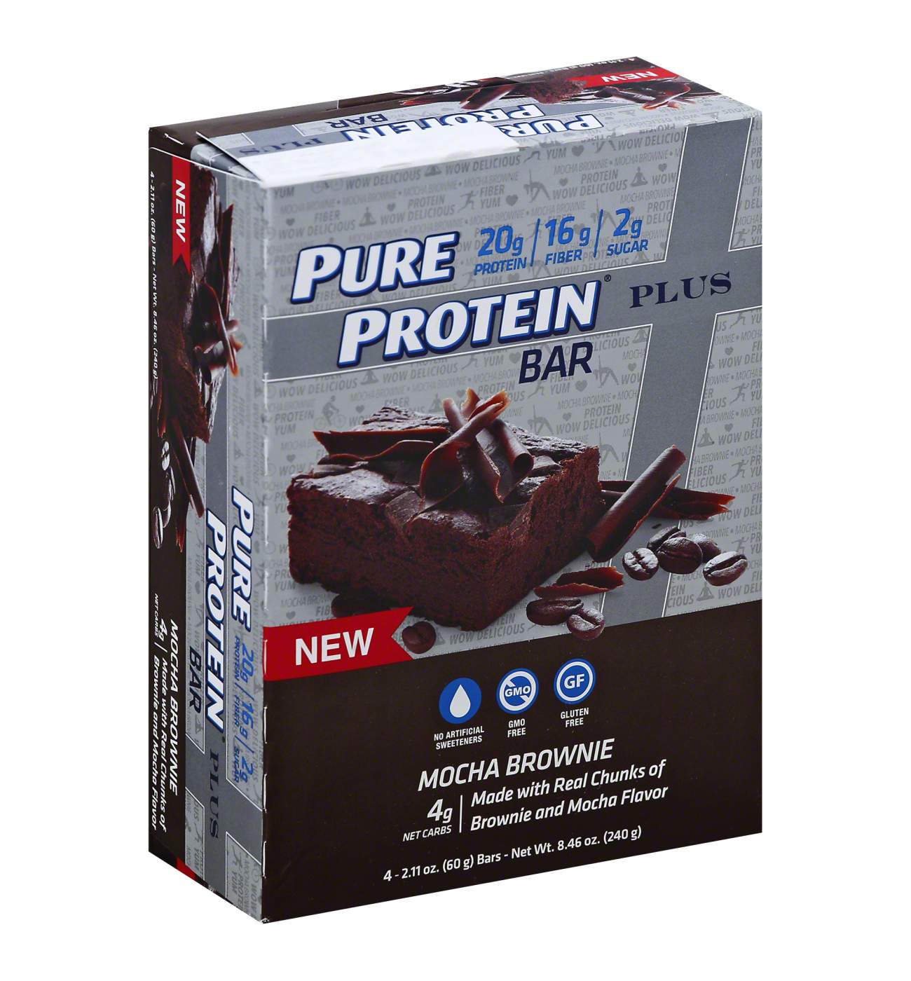 Pure Protein Bar Mocha Brownie; image 1 of 3