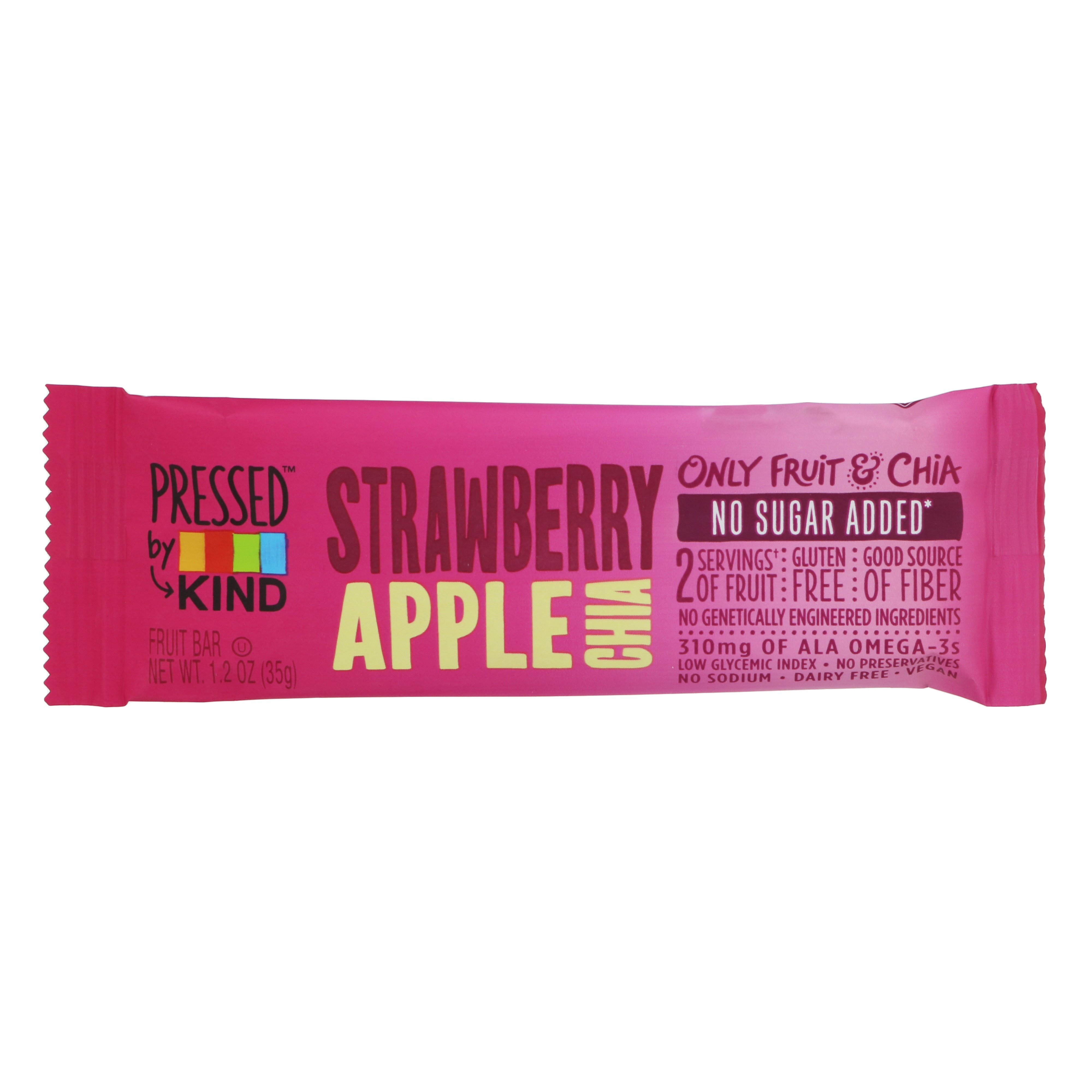 Kind Pressed Strawberry Apple Chia Bar Shop Granola & snack bars at HEB