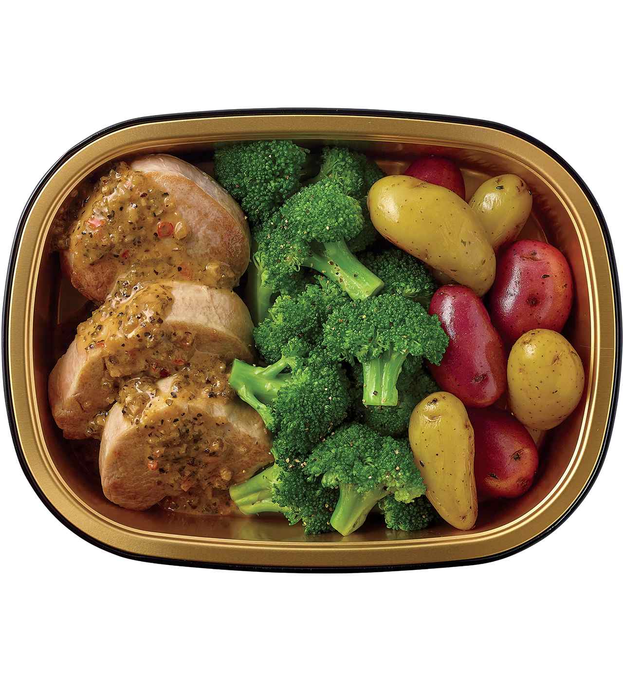 Meal Simple by H-E-B Chipotle Lime Pork Tenderloin with Broccoli & Potatoes; image 1 of 4