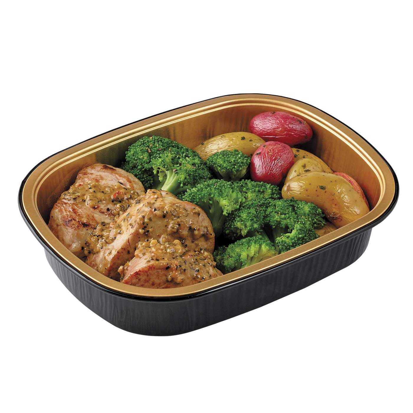 Meal Simple by H-E-B Chipotle Lime Pork Tenderloin with Broccoli & Potatoes; image 3 of 4