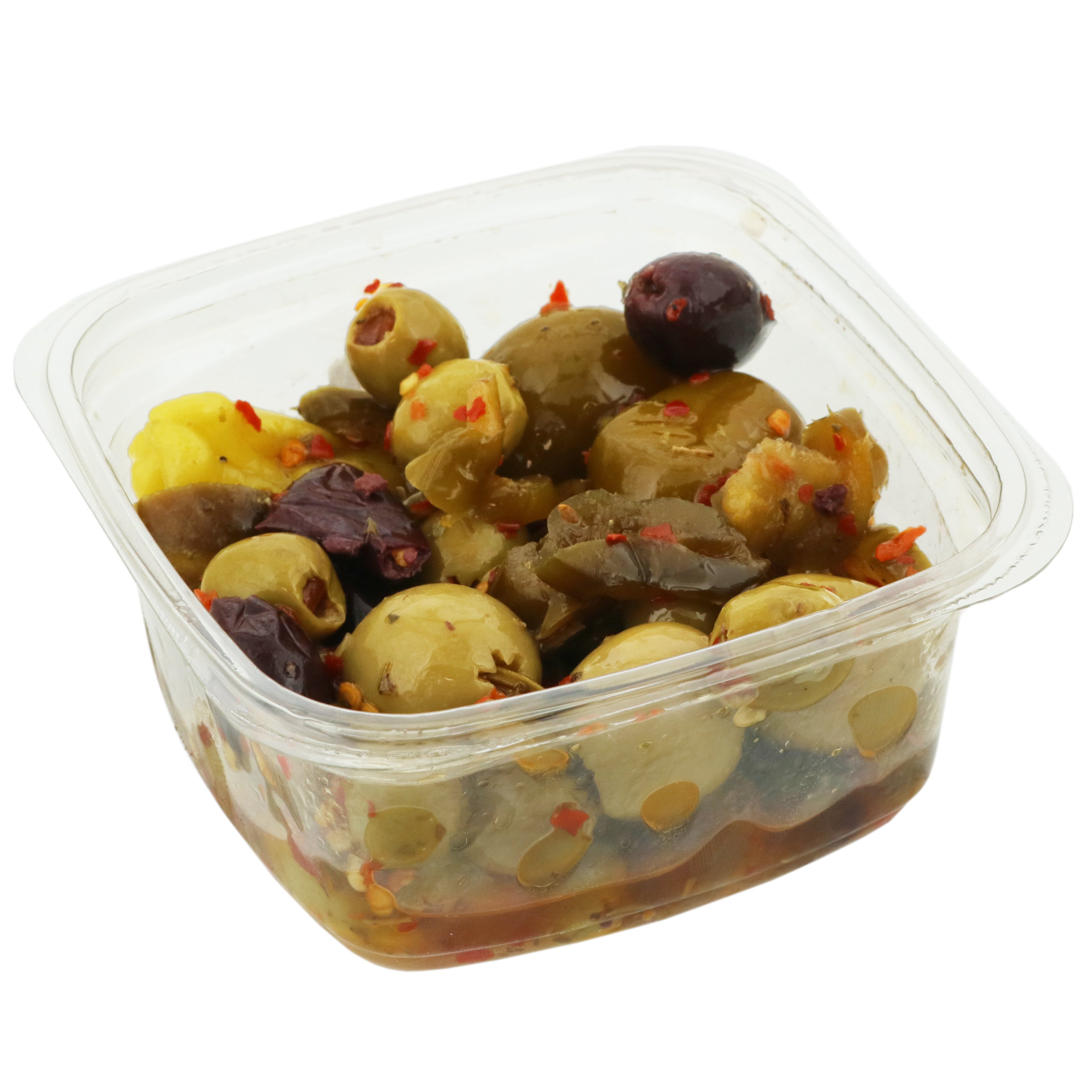 Castella Hot Pitted Olive Salad Shop Olives at HEB