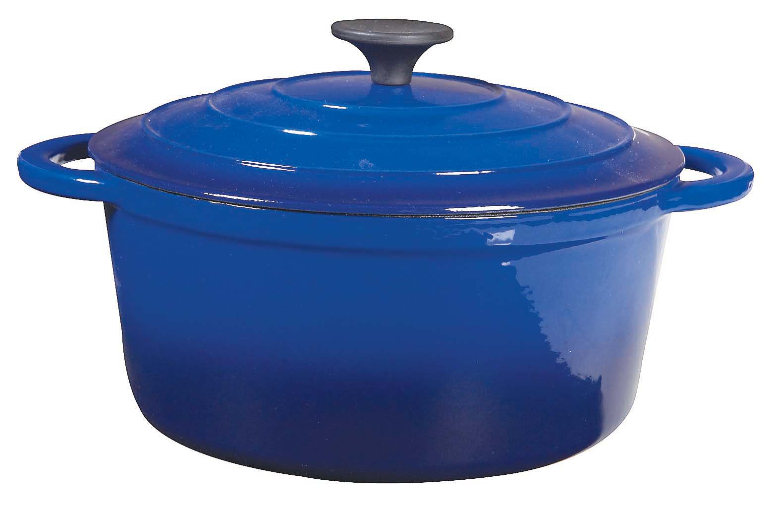 Cocinaware Enamel Cast Iron Dutch Oven Cobalt Blue Shop Dutch ovens