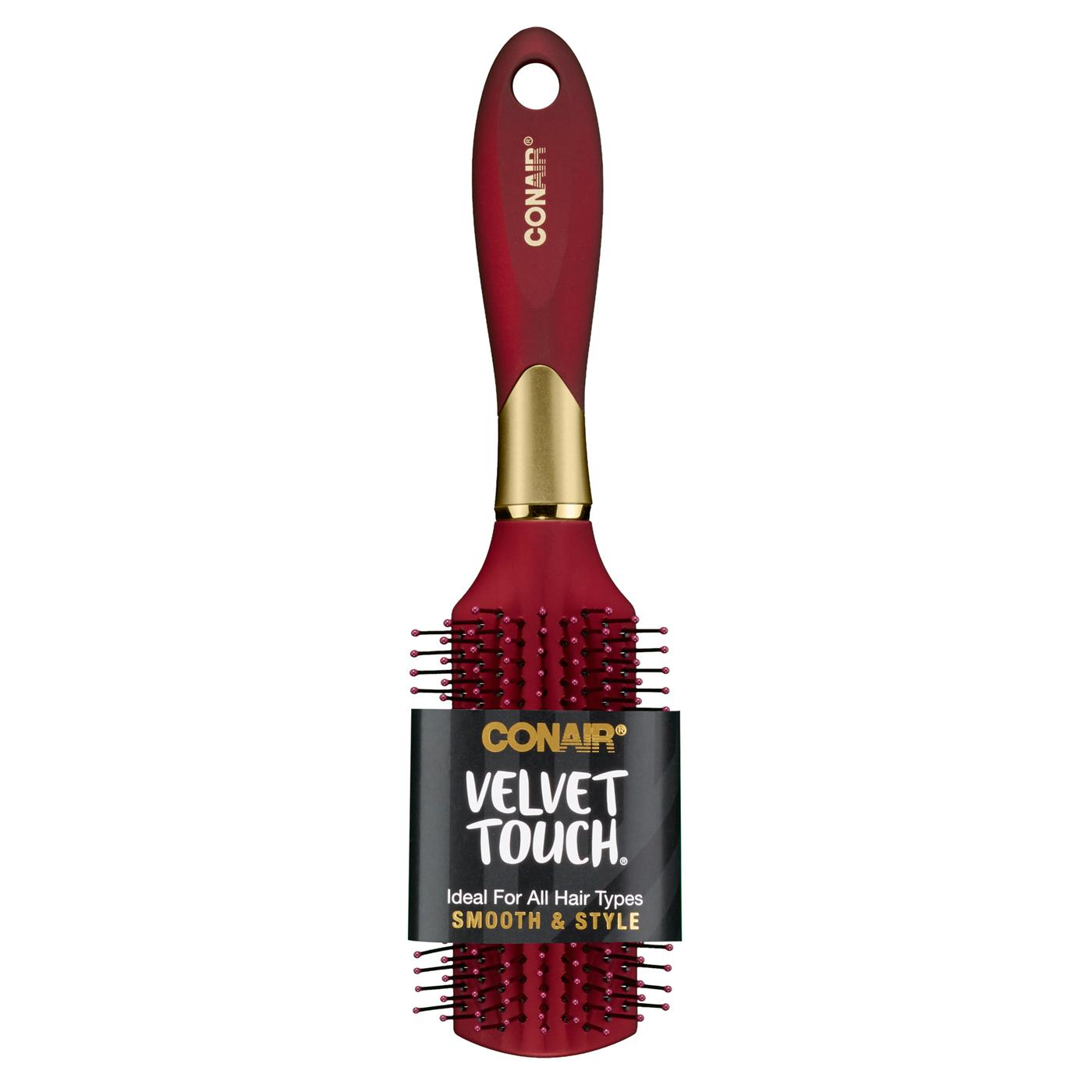 Conair Velvet Touch Mid-Size All Purpose Brush; image 1 of 3