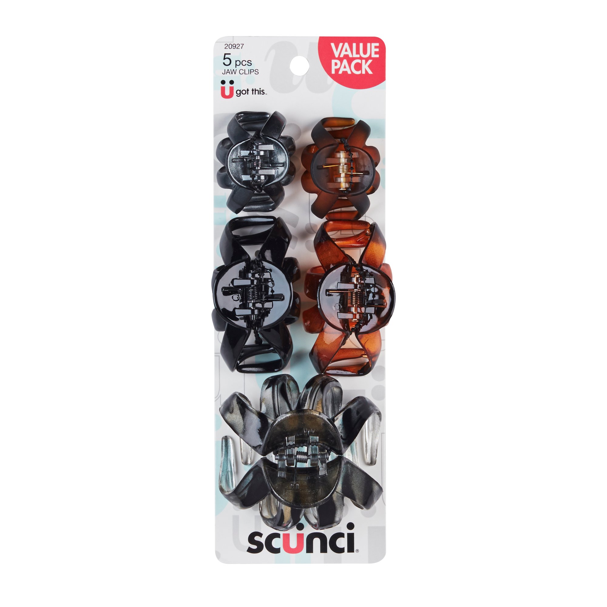 Scunci Octopus Jaw Clips Shop Hair Accessories at HEB