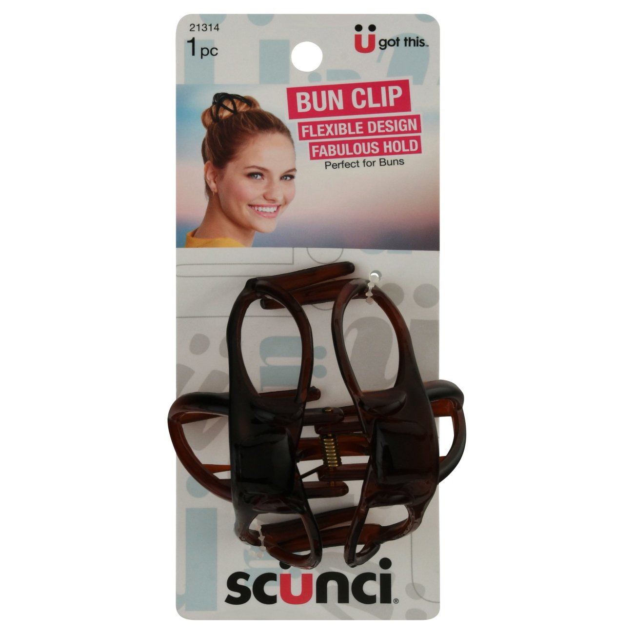 Scunci Jaw Clip Bun Clip Shop Hair Accessories at HEB