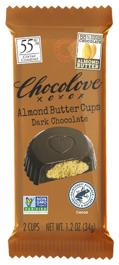 Chocolove Almond Butter Dark Chocolate Cups - Shop at H-E-B