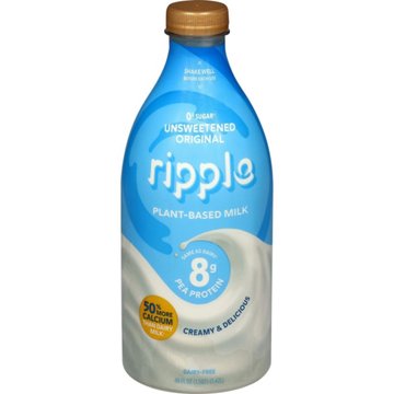 Ripple Original Unsweetened Dairy Free Pea Milk