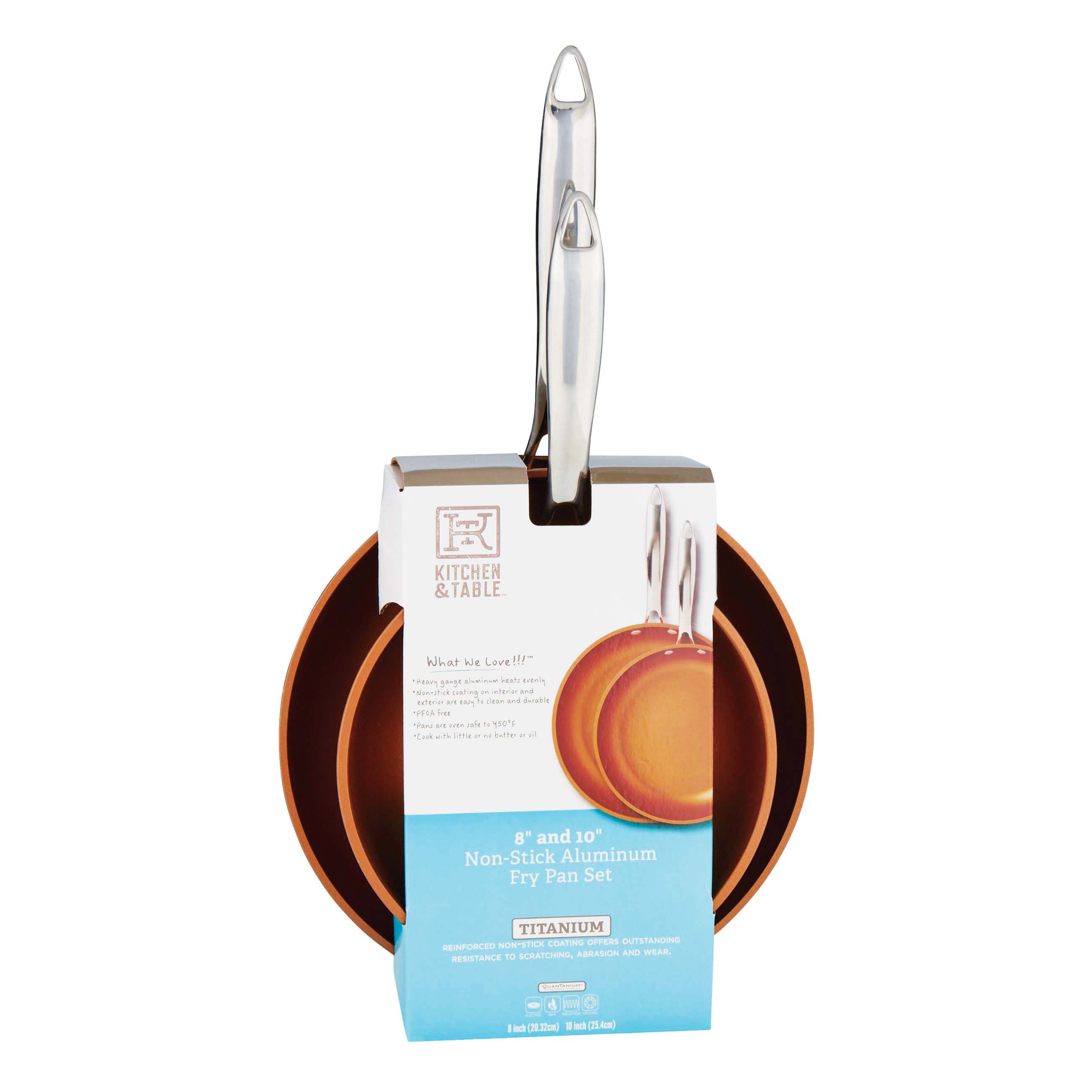 Kitchen & Table Copper Fry Pan Shop Cookware at HEB