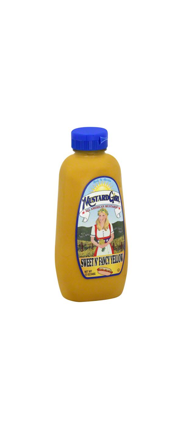 Mustard Girl Sweet & Fancy Yellow Mustard; image 2 of 2