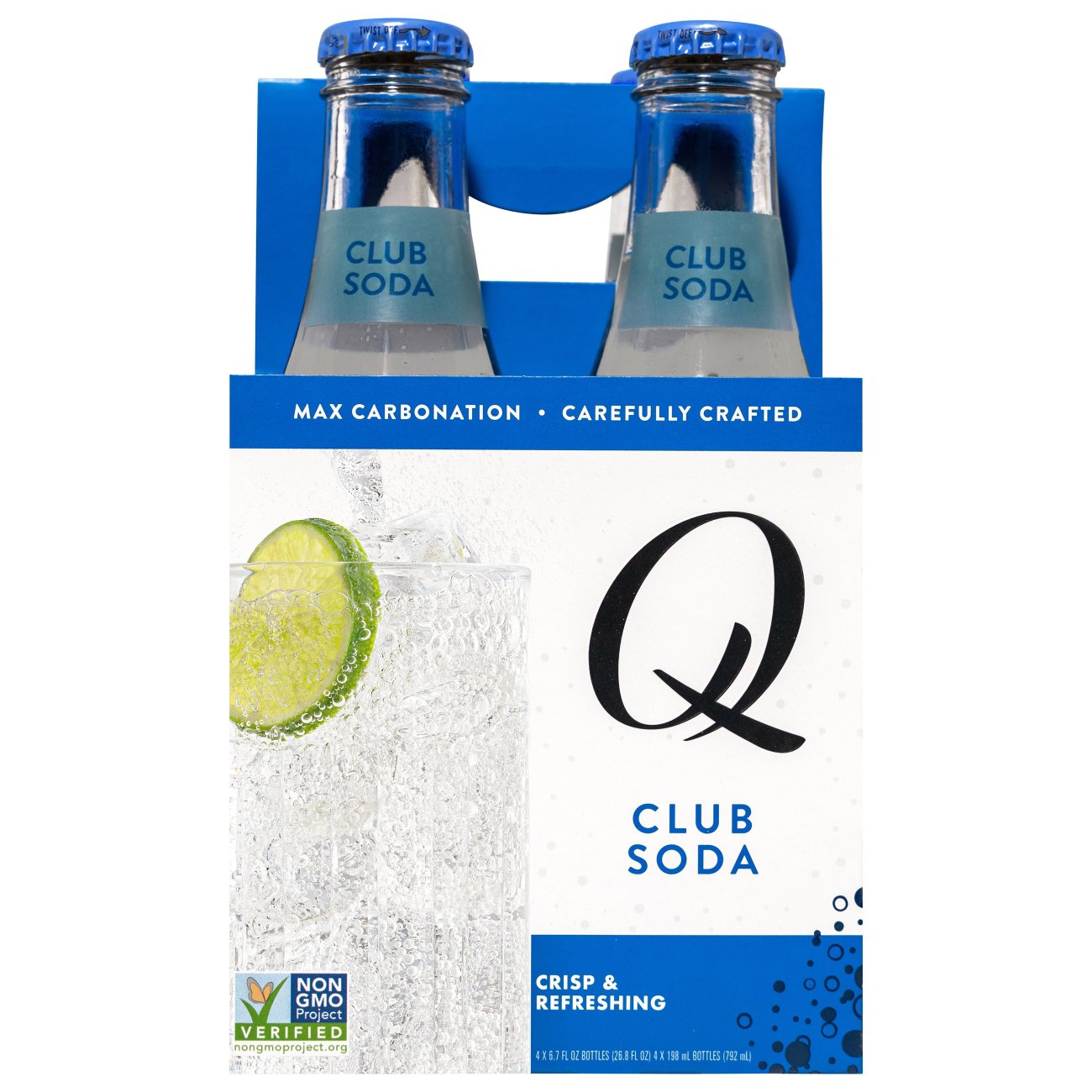Q Spectacular Club Soda 6.7 oz Bottles Shop Water at HEB