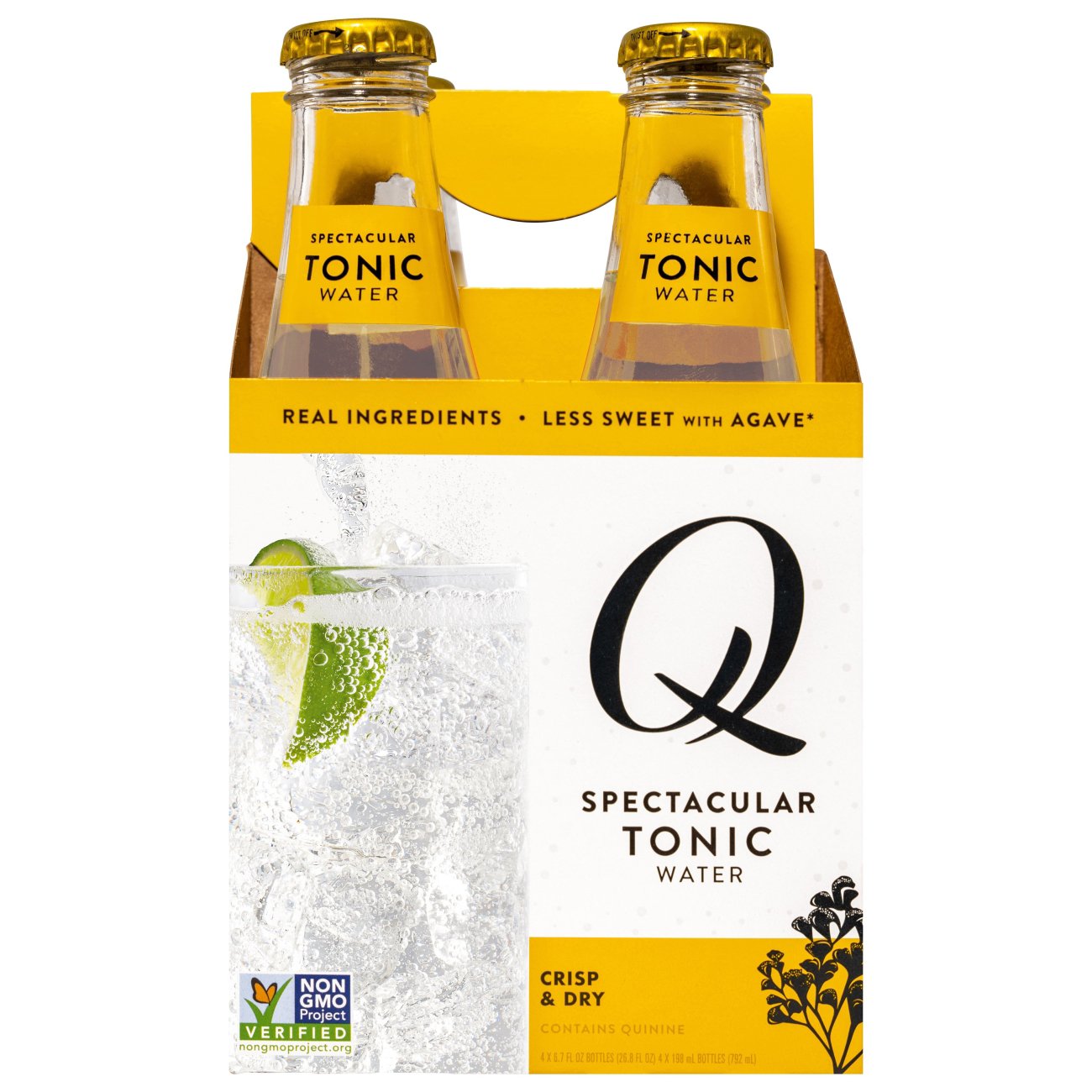 Q Spectacular Tonic Water 6.7 oz Bottles Shop Water at HEB