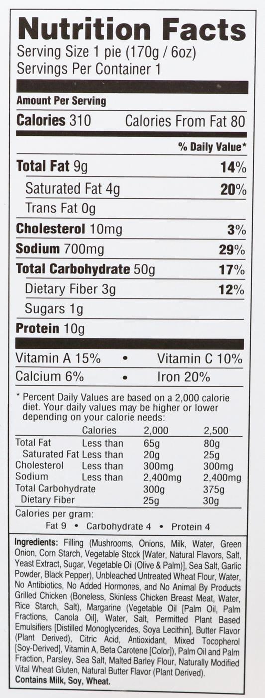 Boomerang's Chicken & Mushroom Puff Pastry Frozen Meal; image 2 of 2