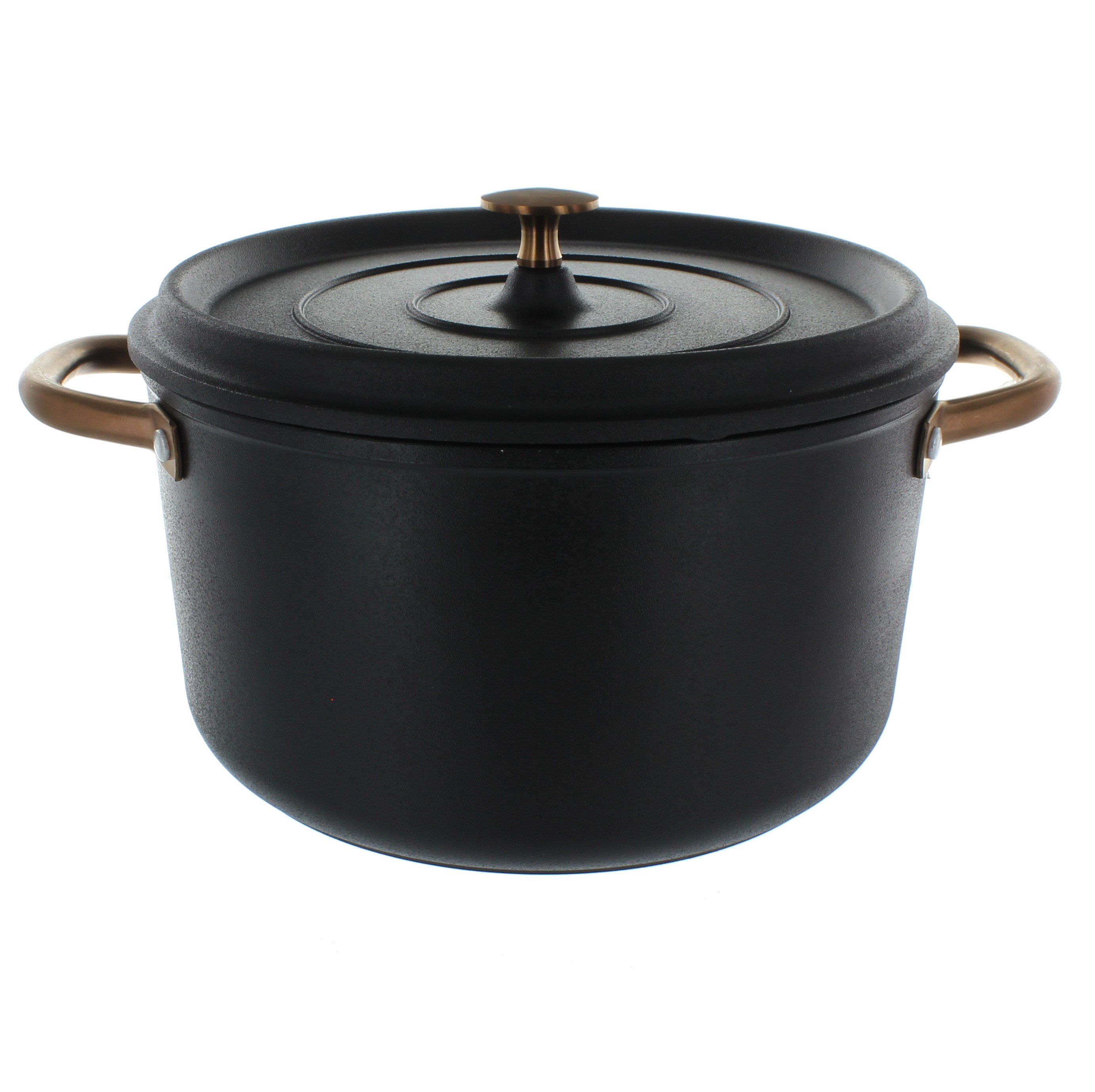 extase Airco Duizeligheid Cocinaware Aluminum Black Stock Pot - Shop Stock Pots & Sauce Pans at H-E-B