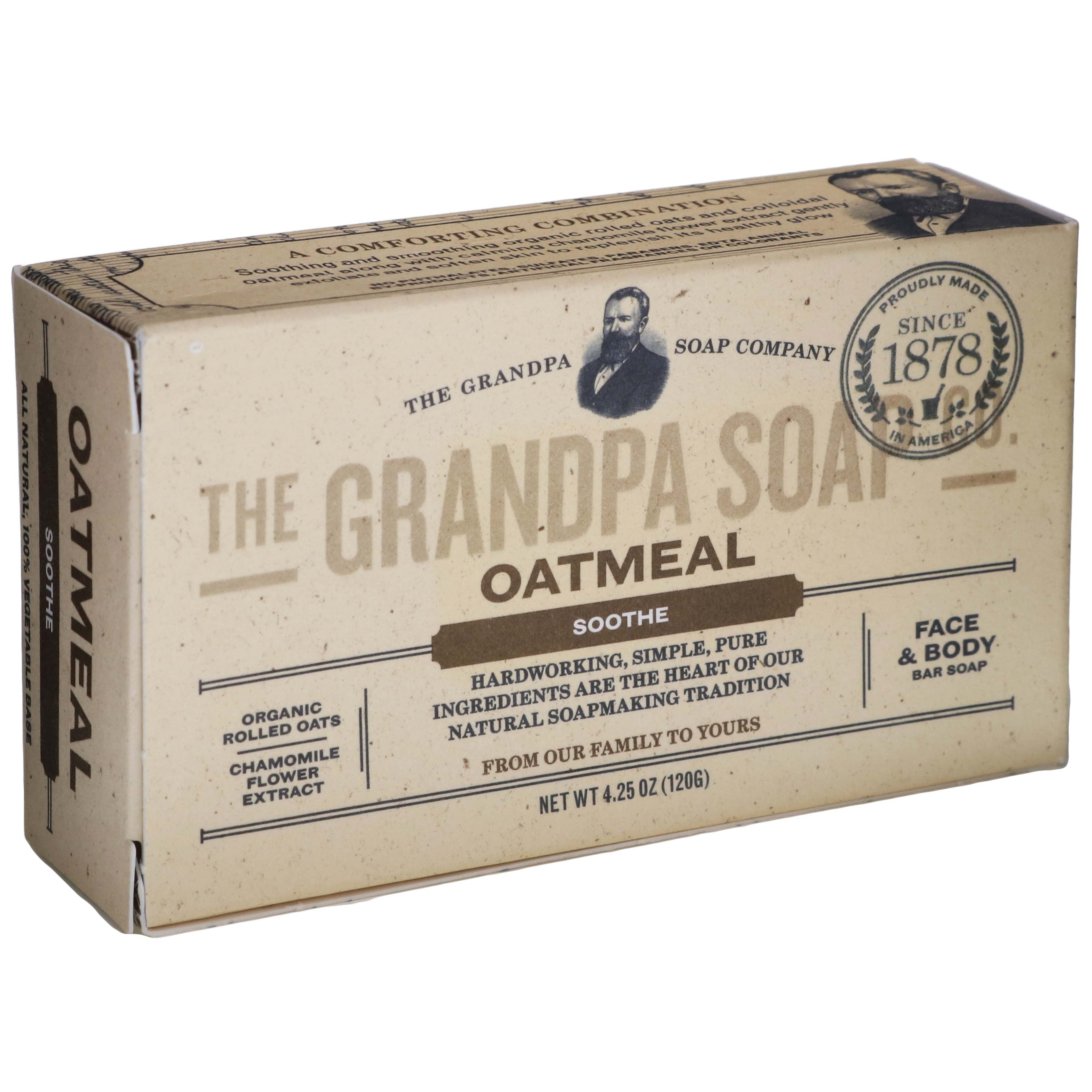 Grandpa's Oatmeal Soap Bar (Pack of 4.25 Oz.)