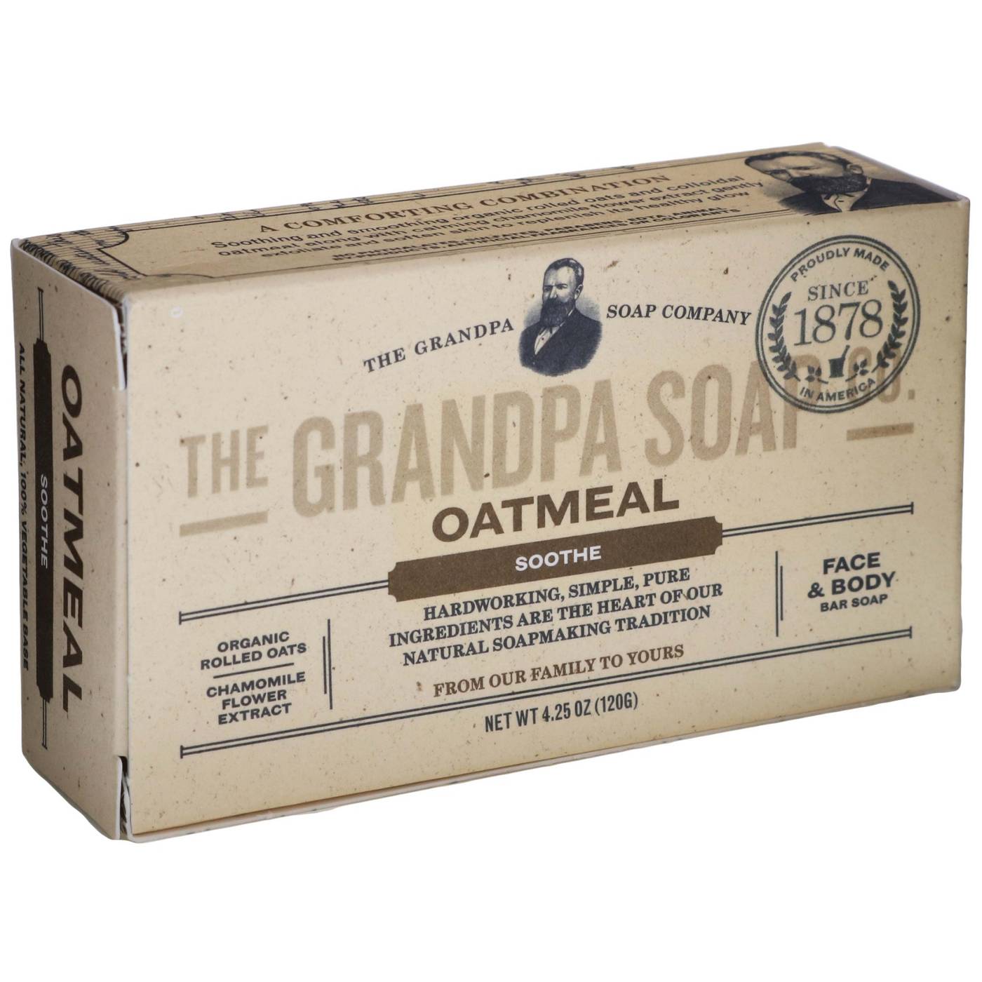 The Grandpa Soap Co. Oatmeal Bar Soap; image 1 of 4