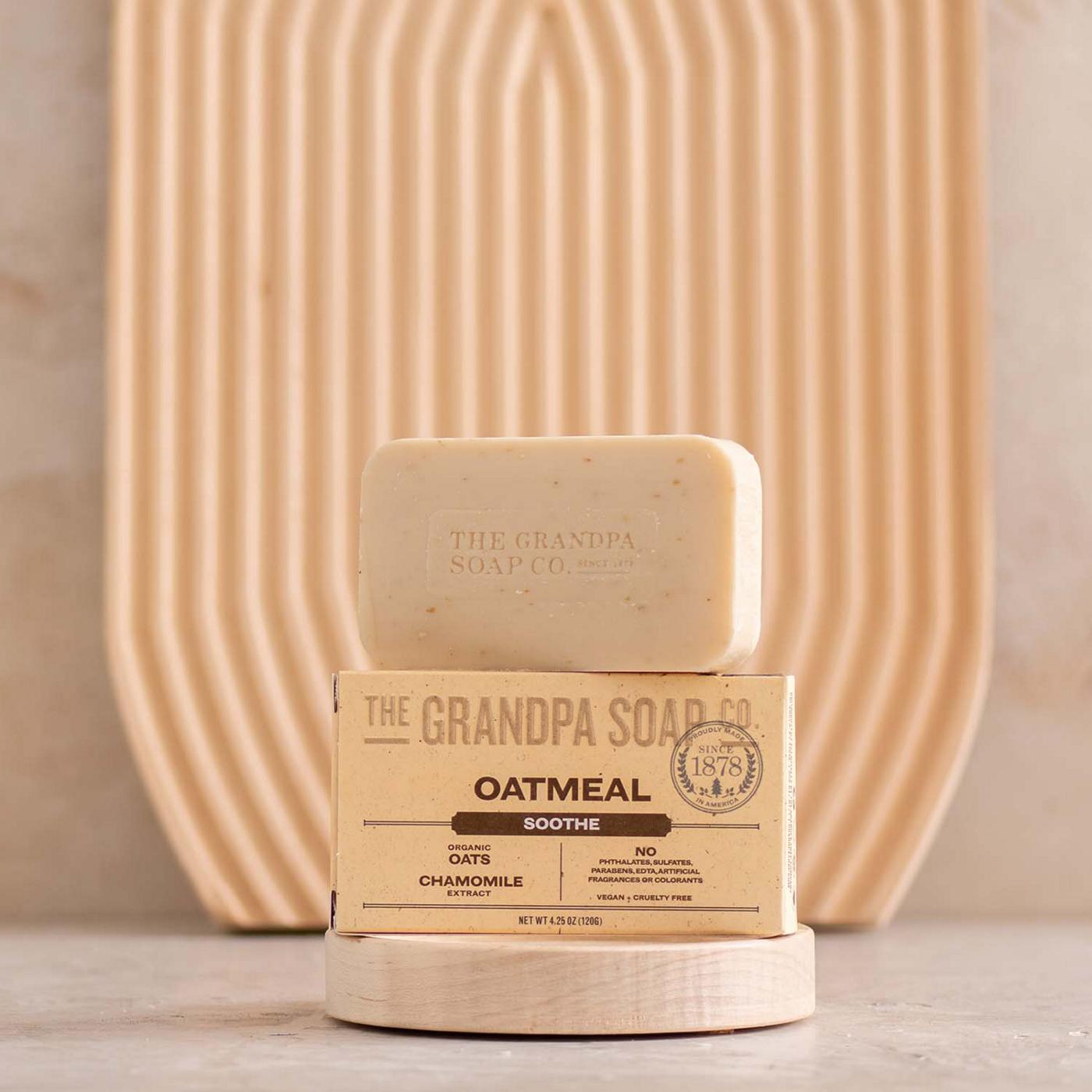 The Grandpa Soap Co. Oatmeal Bar Soap; image 3 of 4