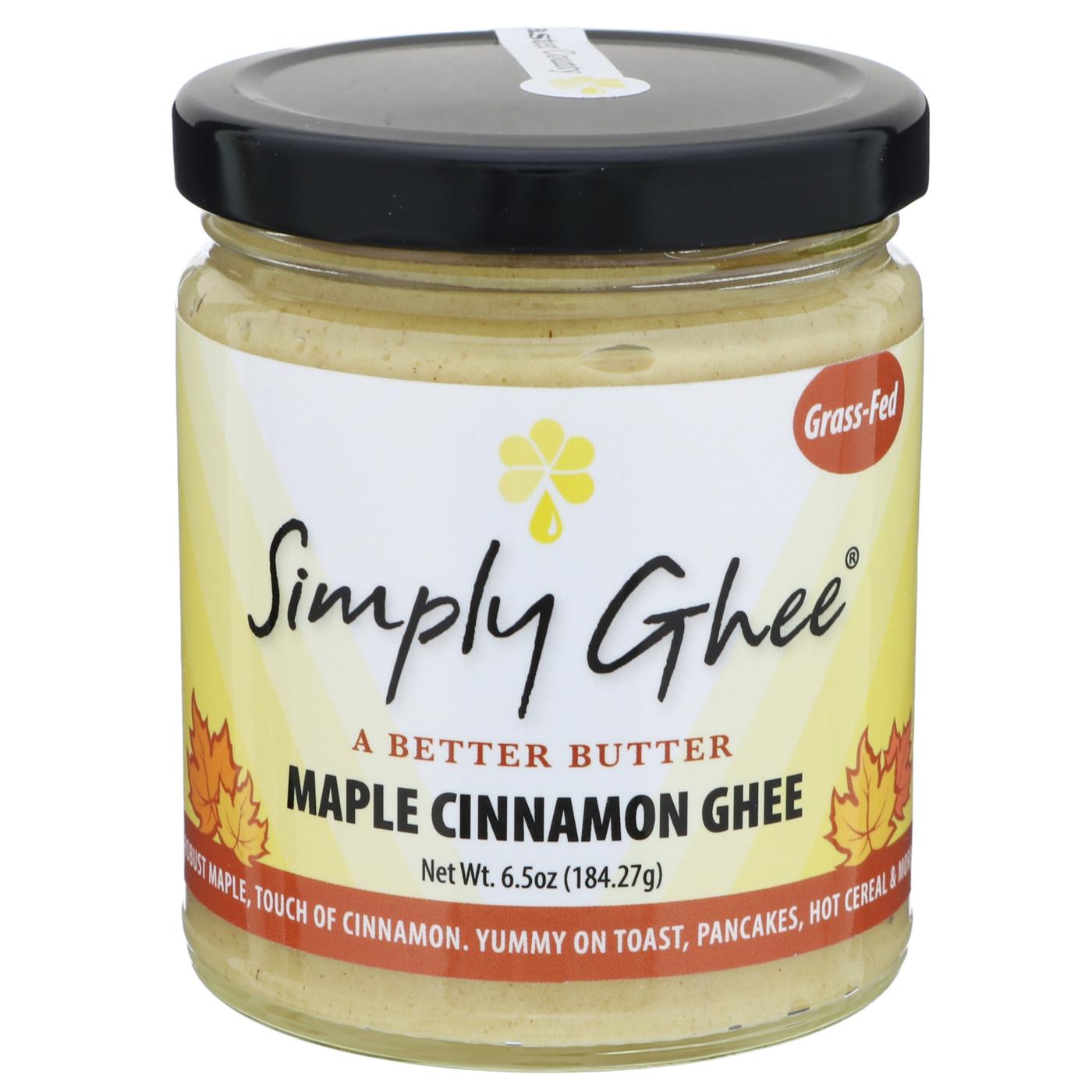 Simply Ghee Maple Cinnamon Ghee; image 1 of 2