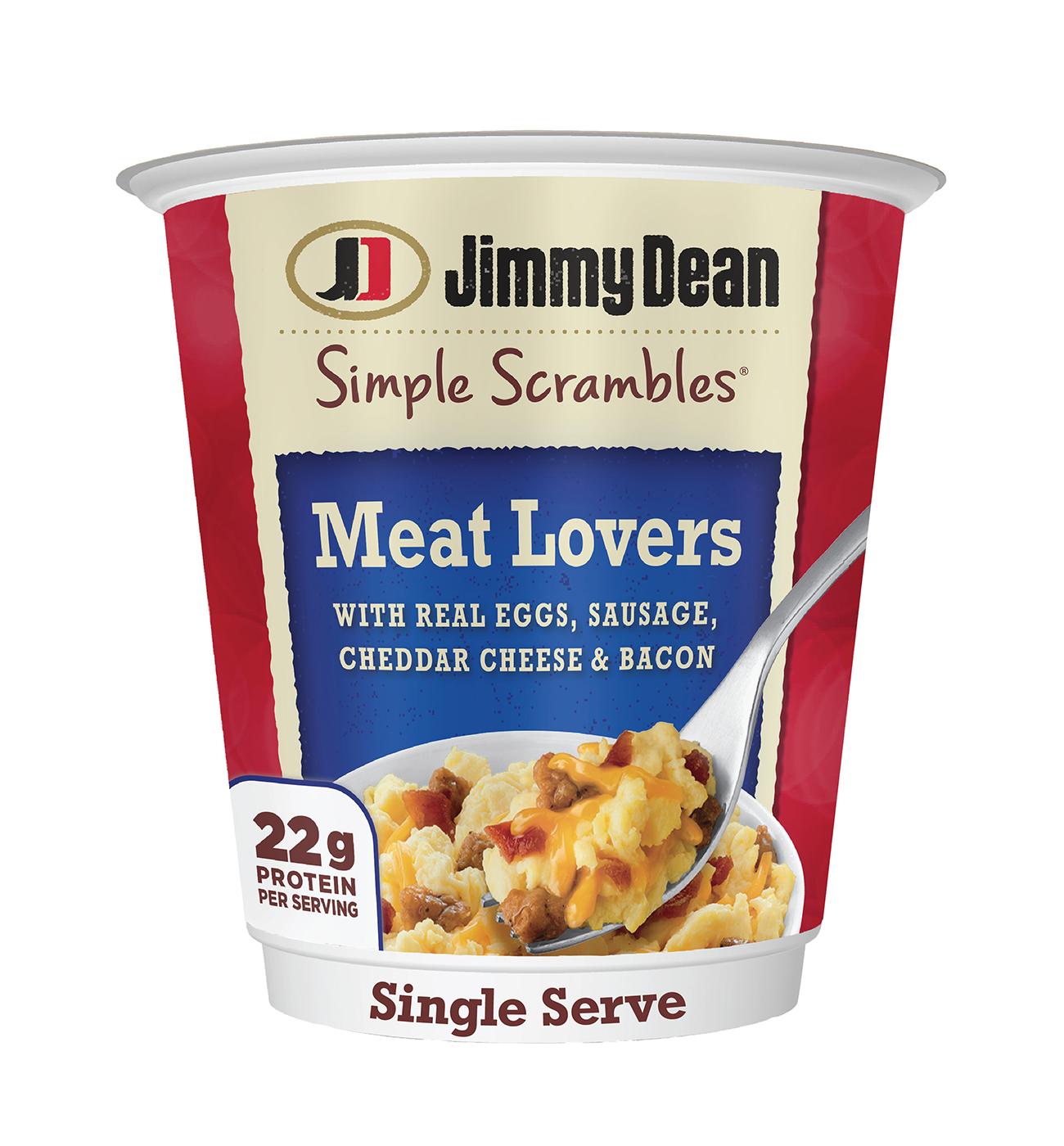 Jimmy Dean Simple Scrambles Breakfast Cup - Meat Lovers; image 1 of 6