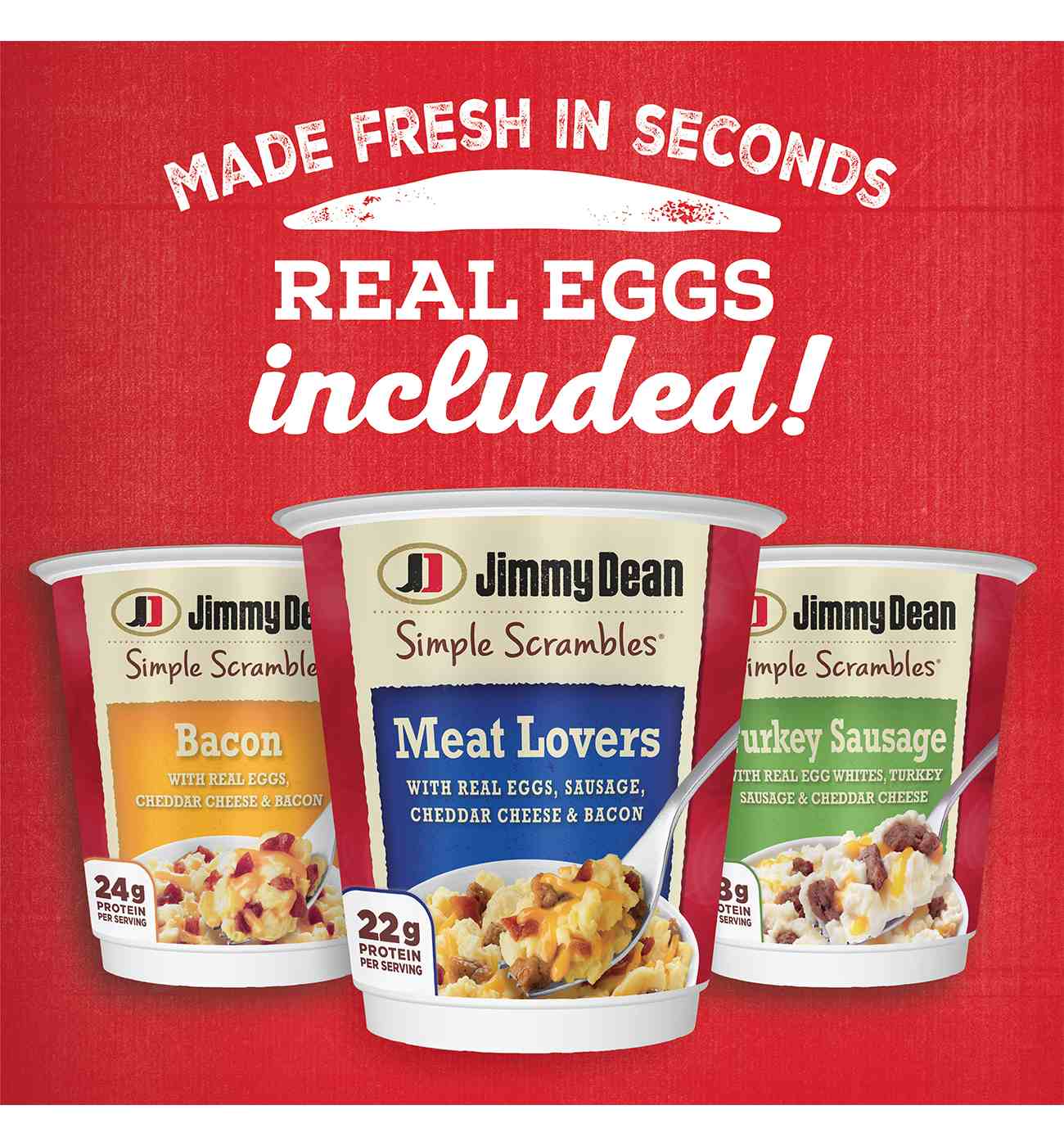 Jimmy Dean Simple Scrambles Breakfast Cup - Meat Lovers; image 4 of 6