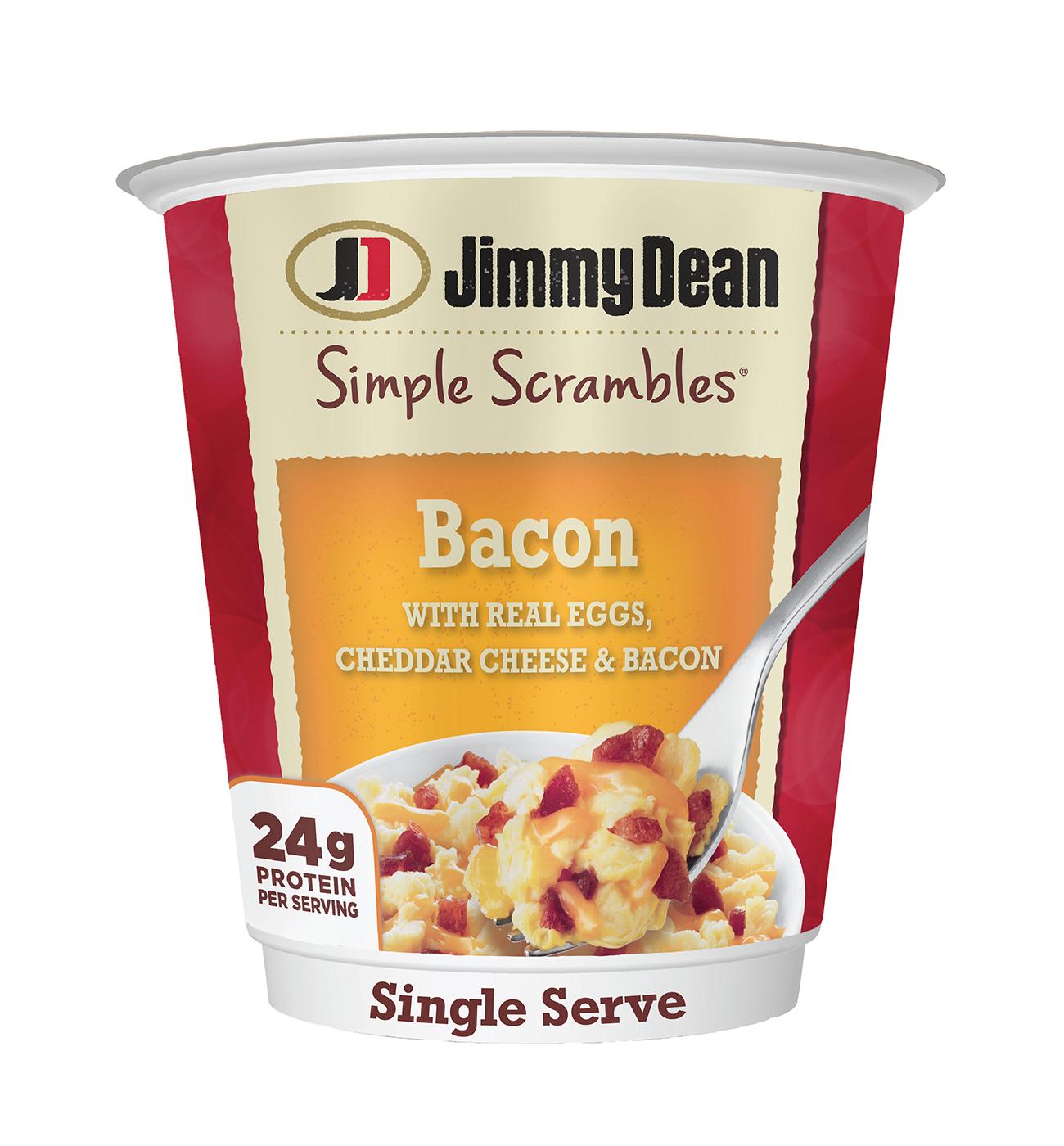 Jimmy Dean Simple Scrambles Breakfast Cup - Bacon; image 1 of 6