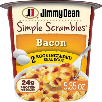 Jimmy Dean Simple Scrambles Bacon Breakfast Cup