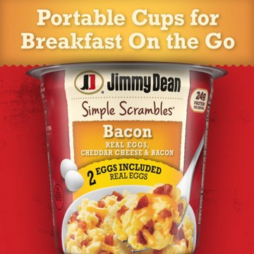 Jimmy Dean Simple Scrambles Bacon Breakfast Cup