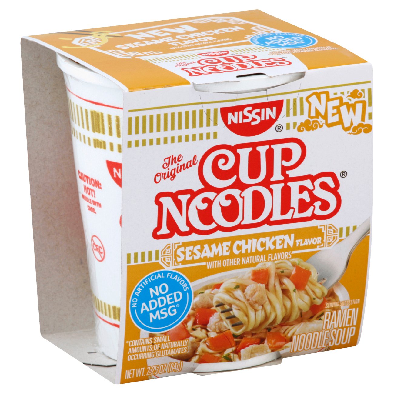 Nissin Cup Noodles Sesame Chicken Ramen Noodle Soup - Shop Soups ...