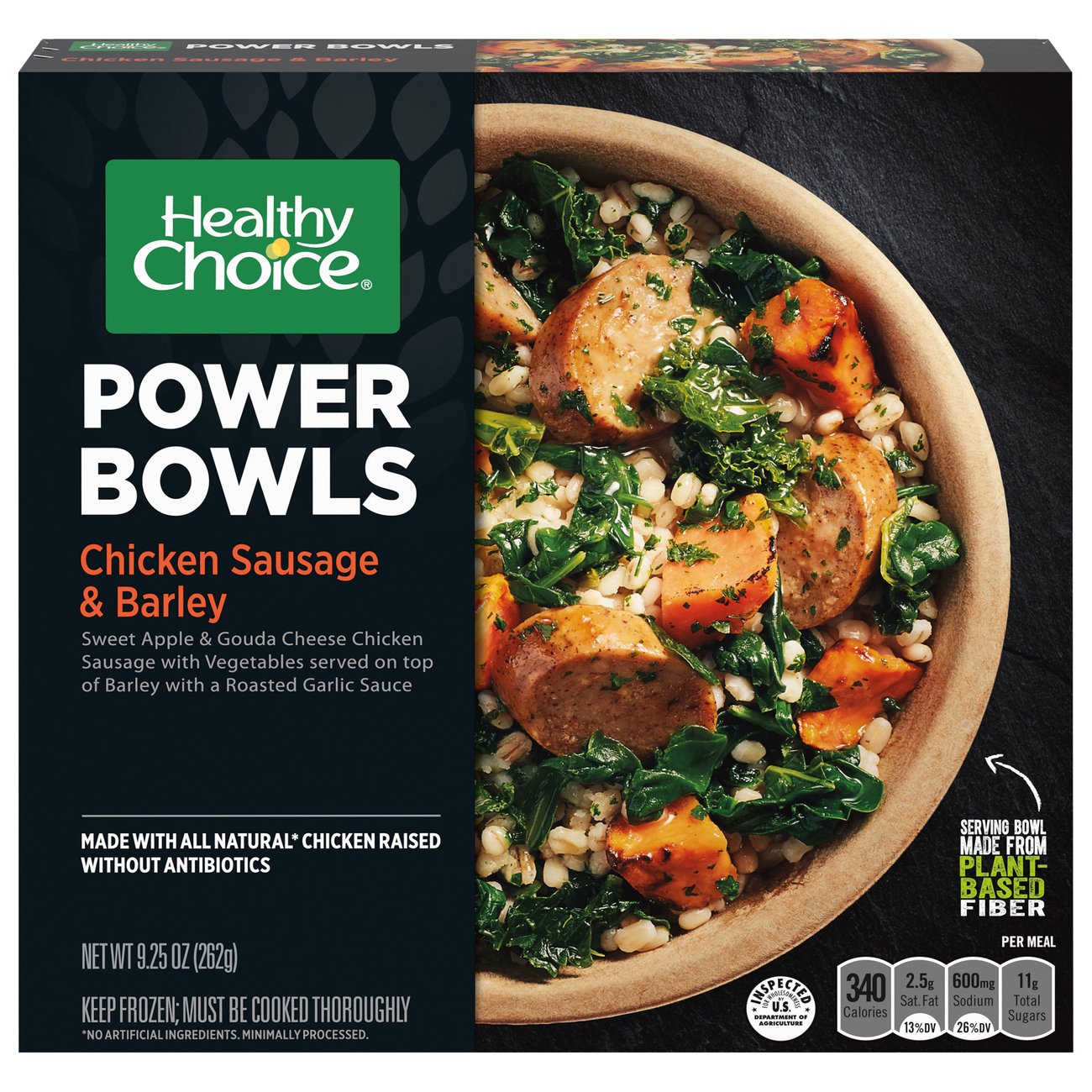 Healthy Choice Chicken Sausage And Barley Power Bowl ...