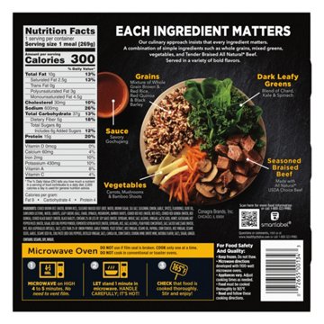 Healthy Choice Protein Bowls Korean-Style Beef High Protein Frozen Meal