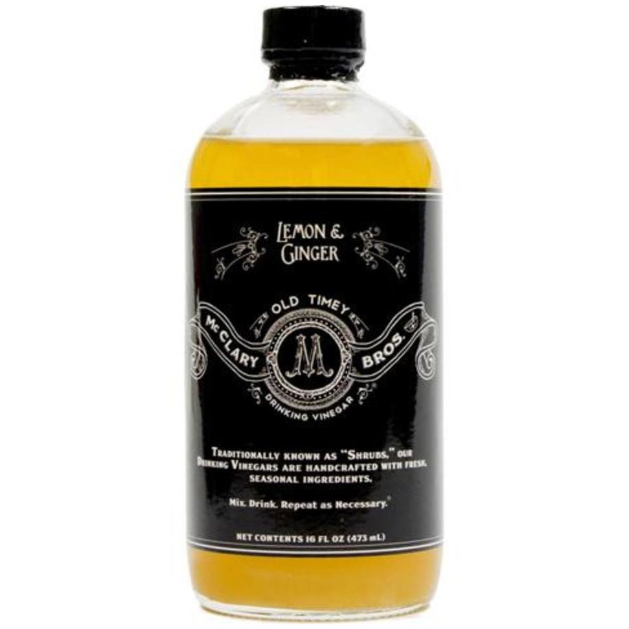 McClary Bros. Drinking Vinegar Lemon & Ginger Shop Cocktail Mixers at HEB