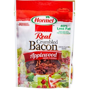 Hormel Applewood Real Crumbled Bacon, 3 oz