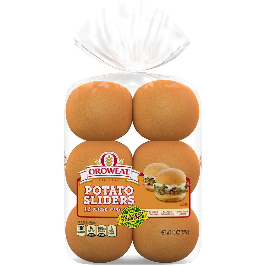 Oroweat Country Potato Sliders Shop Buns & Rolls at HEB