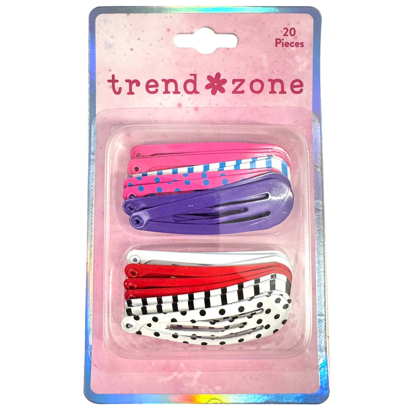 Trend Zone Painted Hair Snaps; image 1 of 2