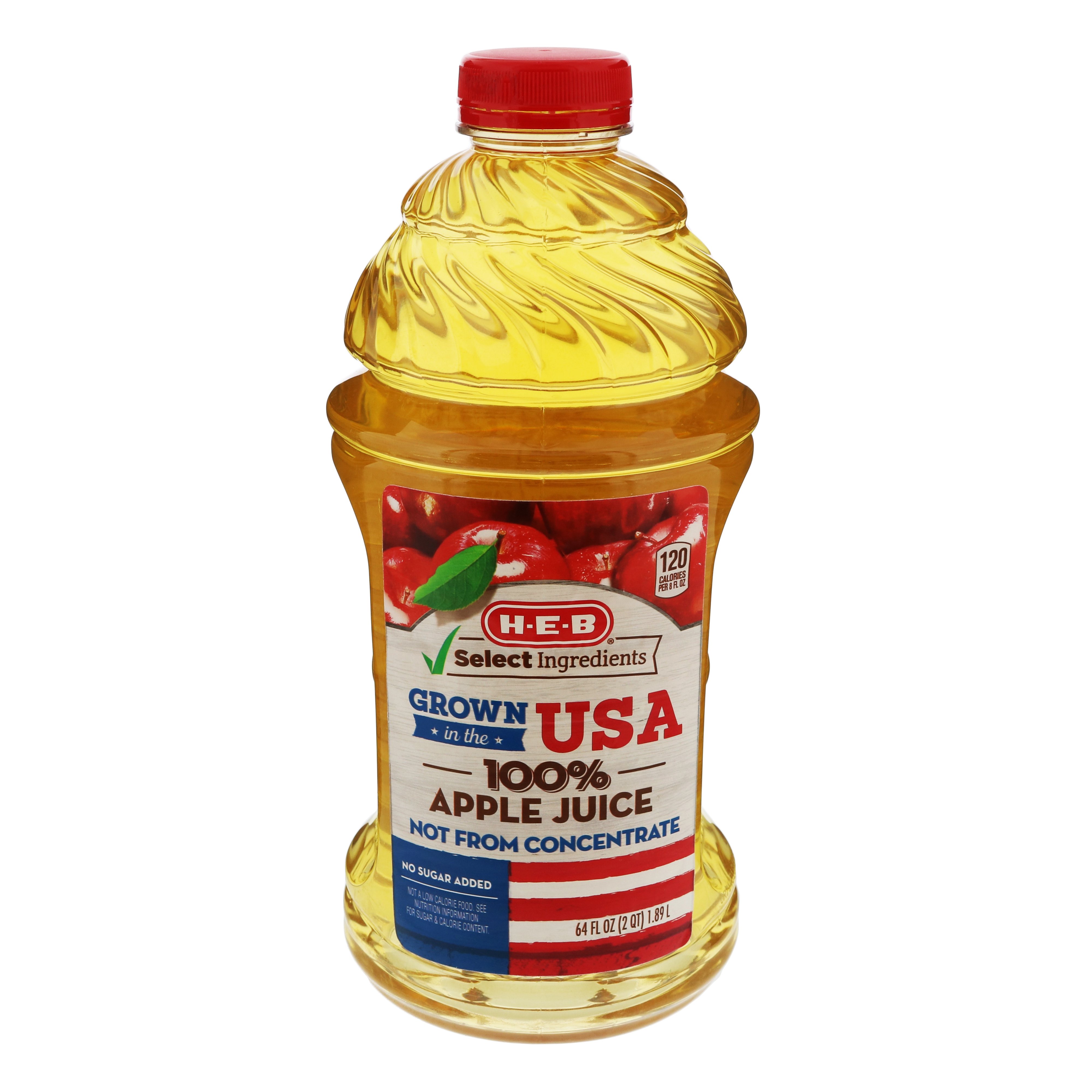 H-E-B Select Ingredients 100% Apple Juice - Shop Juice At H-E-B