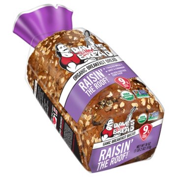 Dave's Killer Bread Raisin' The Roof Cinnamon Raisin Organic Breakfast Sliced Bread