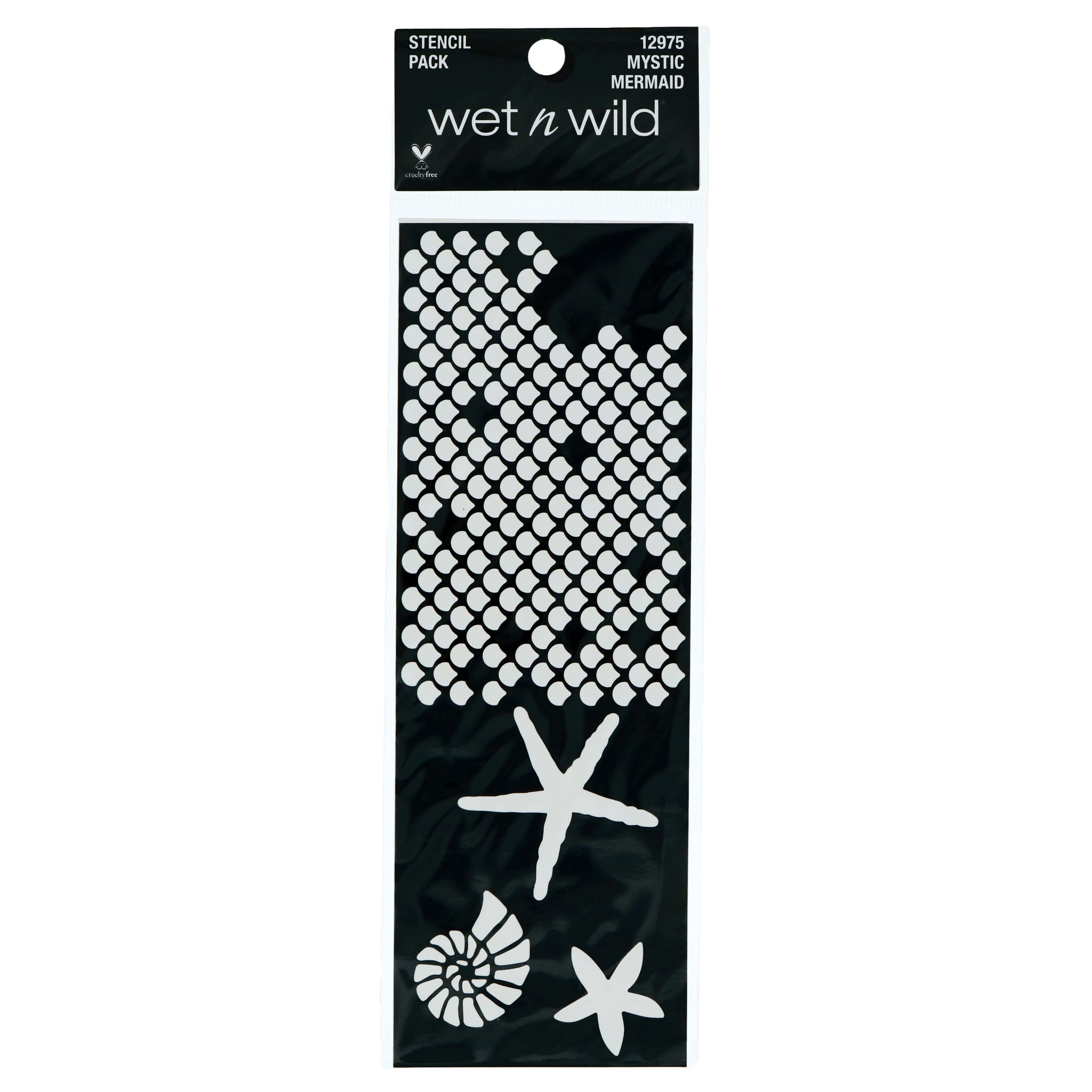 Wet n Wild Fantasy Makers Mystic Mermaid Stencils Shop Makeup