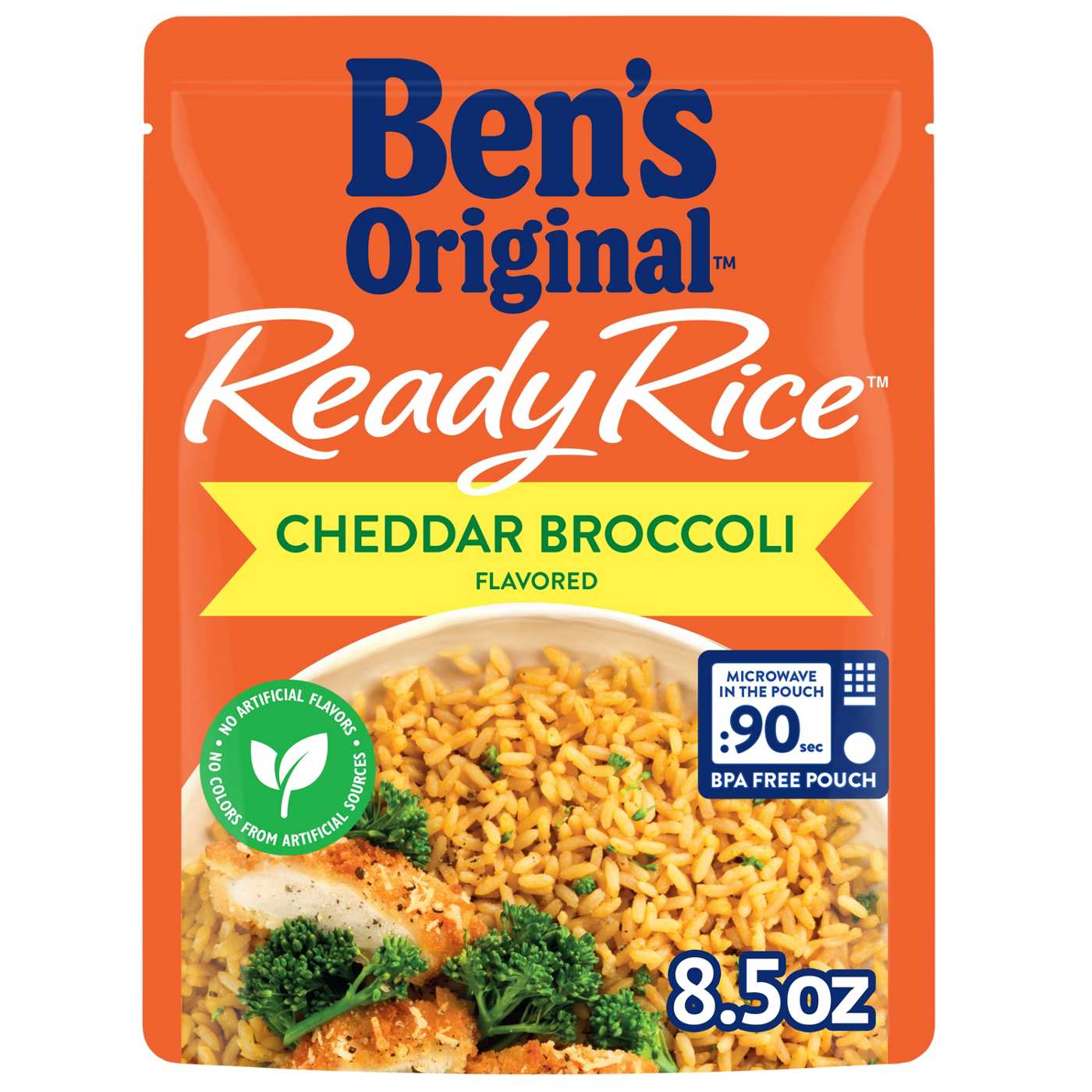 Ben's Original Ready Rice Cheddar Broccoli Flavored Rice; image 1 of 2