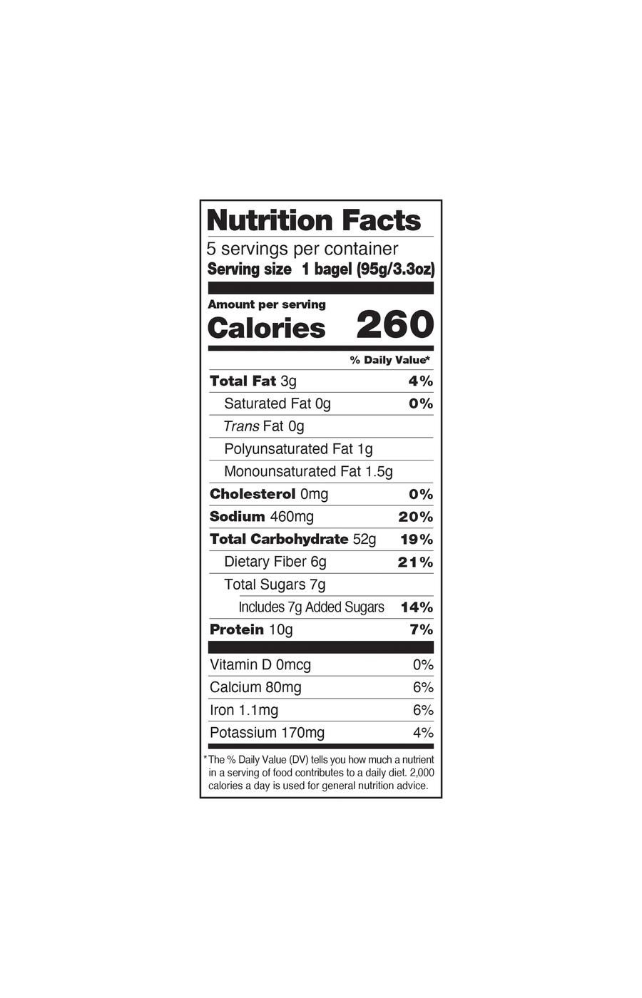 Dave's Killer Bread Plain Awesome 10g Protein Organic Bagels; image 3 of 3